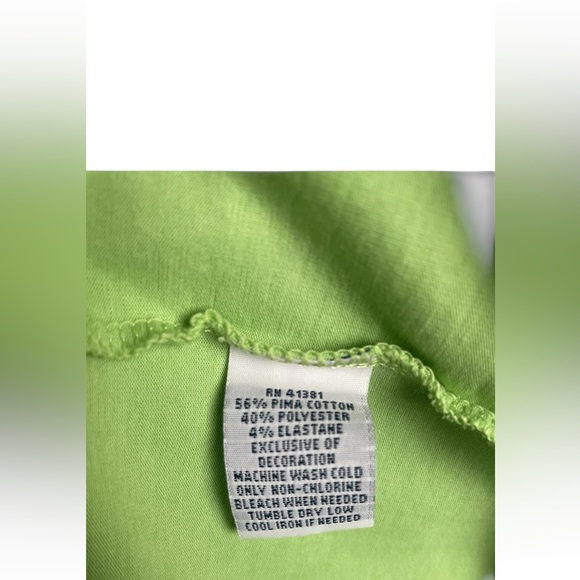 Polo Golf Ralph Lauren Performance Mens Large Green Short Sleeve - Picture 5 of 5